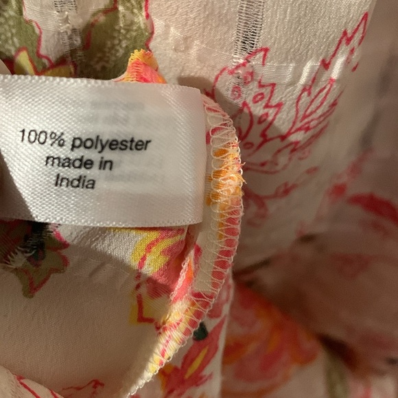 Lane Bryant Notch-Neck Tie-Front Blouse NWOT - Picture 9 of 9